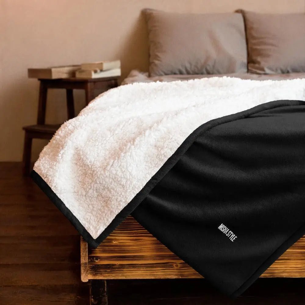 MISHASTYLE Premium sherpa blanket - Mishastyle