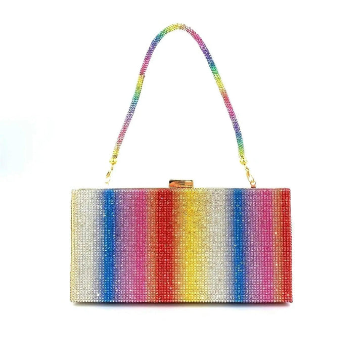 MISHASTYLE Rainbow Diamond Handbag - Mishastyle