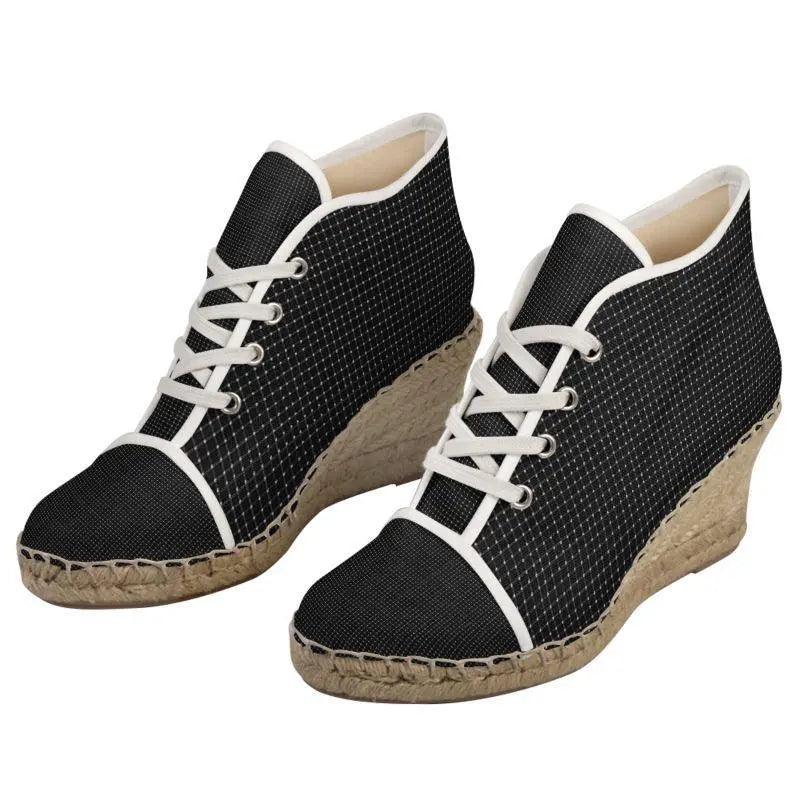 Modern Nappa Leather Shoes - Black - Mishastyle