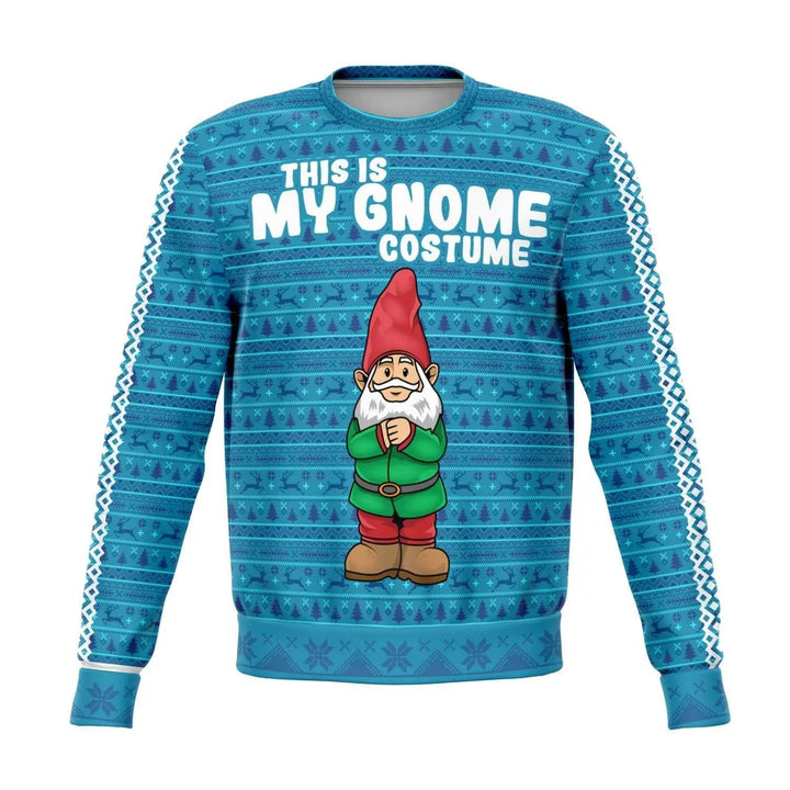 My Gnome Santa Christmas Men Sweater - Turquoise - Mishastyle