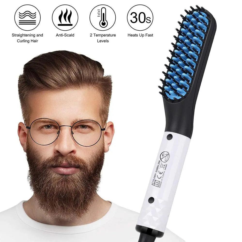 Professional Beard Straightener Brush - Mishastyle