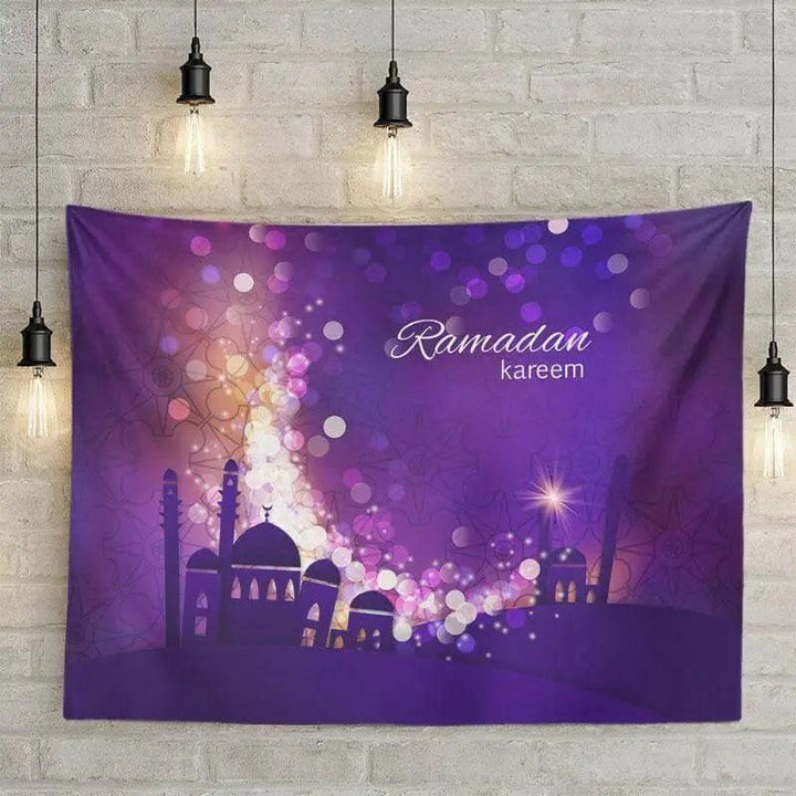 Ramadan Wall Fabric Poster Decoration - Mishastyle