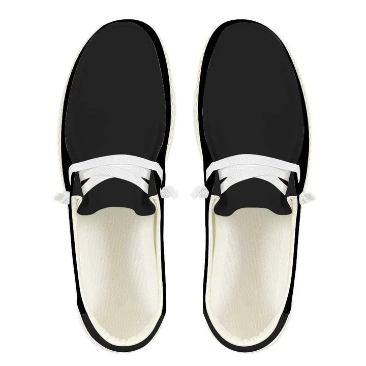 Slip-on Loafers Shoes - White - Mishastyle