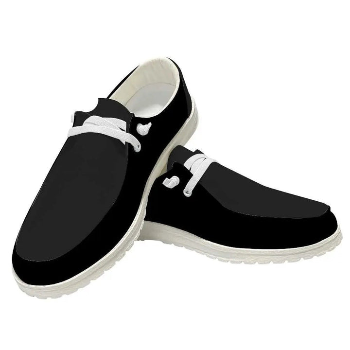 Slip-on Loafers Shoes - White - Mishastyle