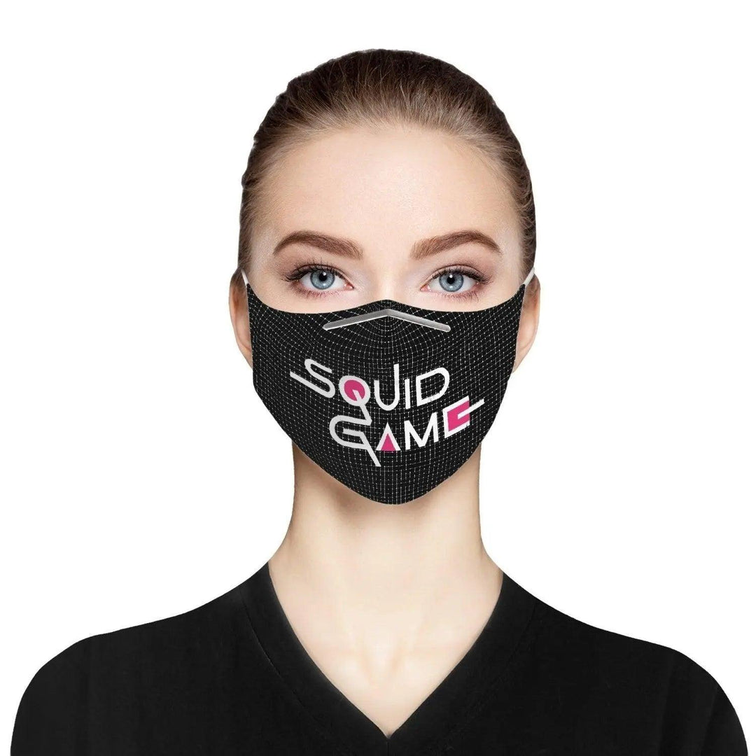 Squid Game Cloth Face Mask For Adults - Mishastyle