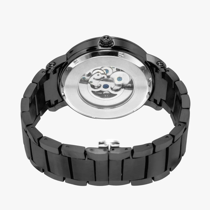 Steel Strap Automatic Watch (With Indicators) - Mishastyle