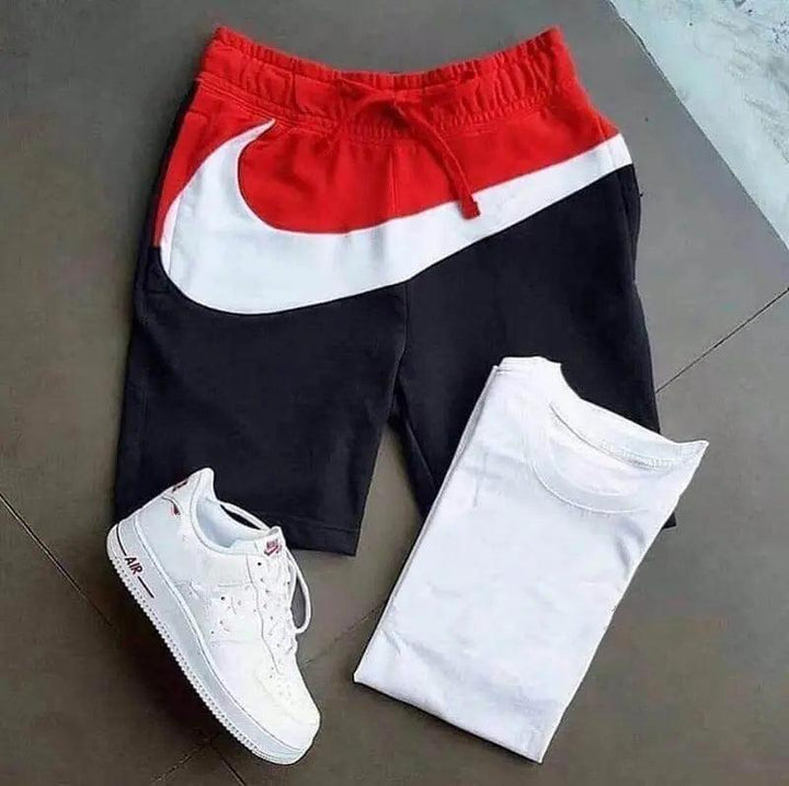 Top Bottom Slim Men Sport Outfit - Mishastyle