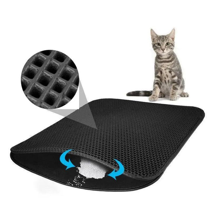 Waterproof Cat Double Layer Litter Mat - Mishastyle